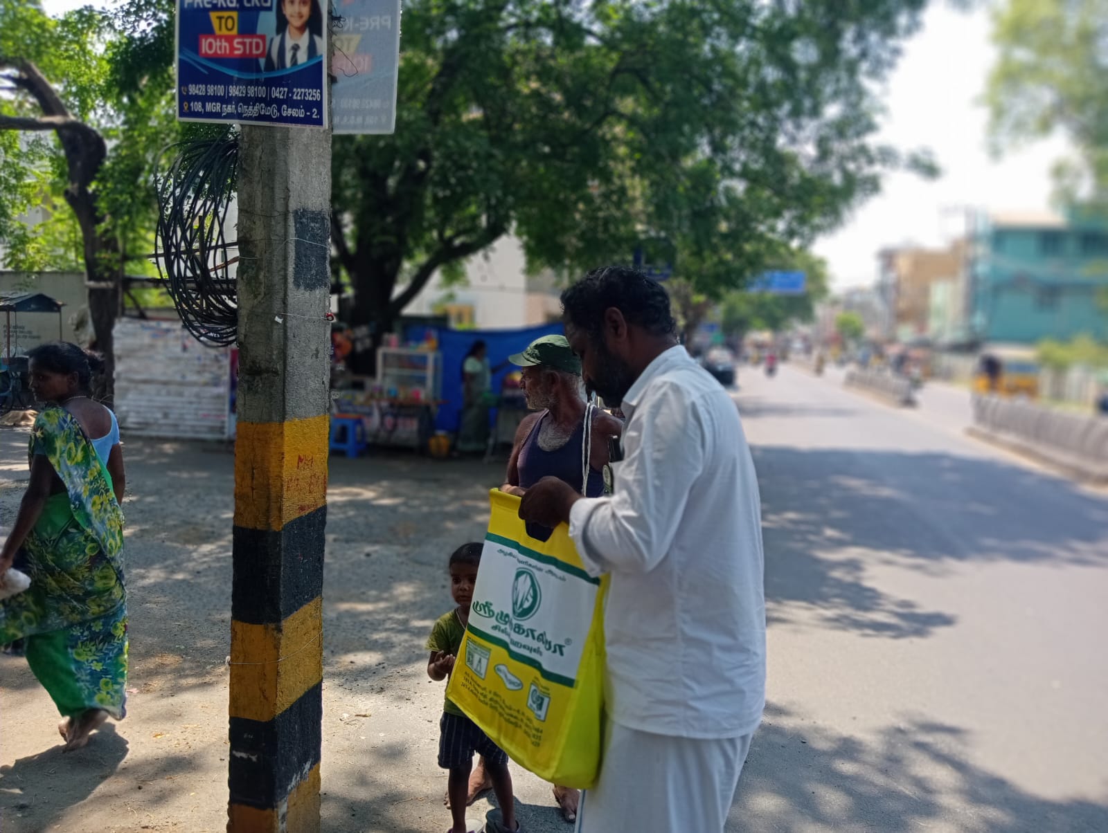 03-04-2026 – Mrs Sangeetha பிறந்தநாளை முன்னிட்டு Flowrish Foundation இணைந்து நடத்திய அன்னதான விழா