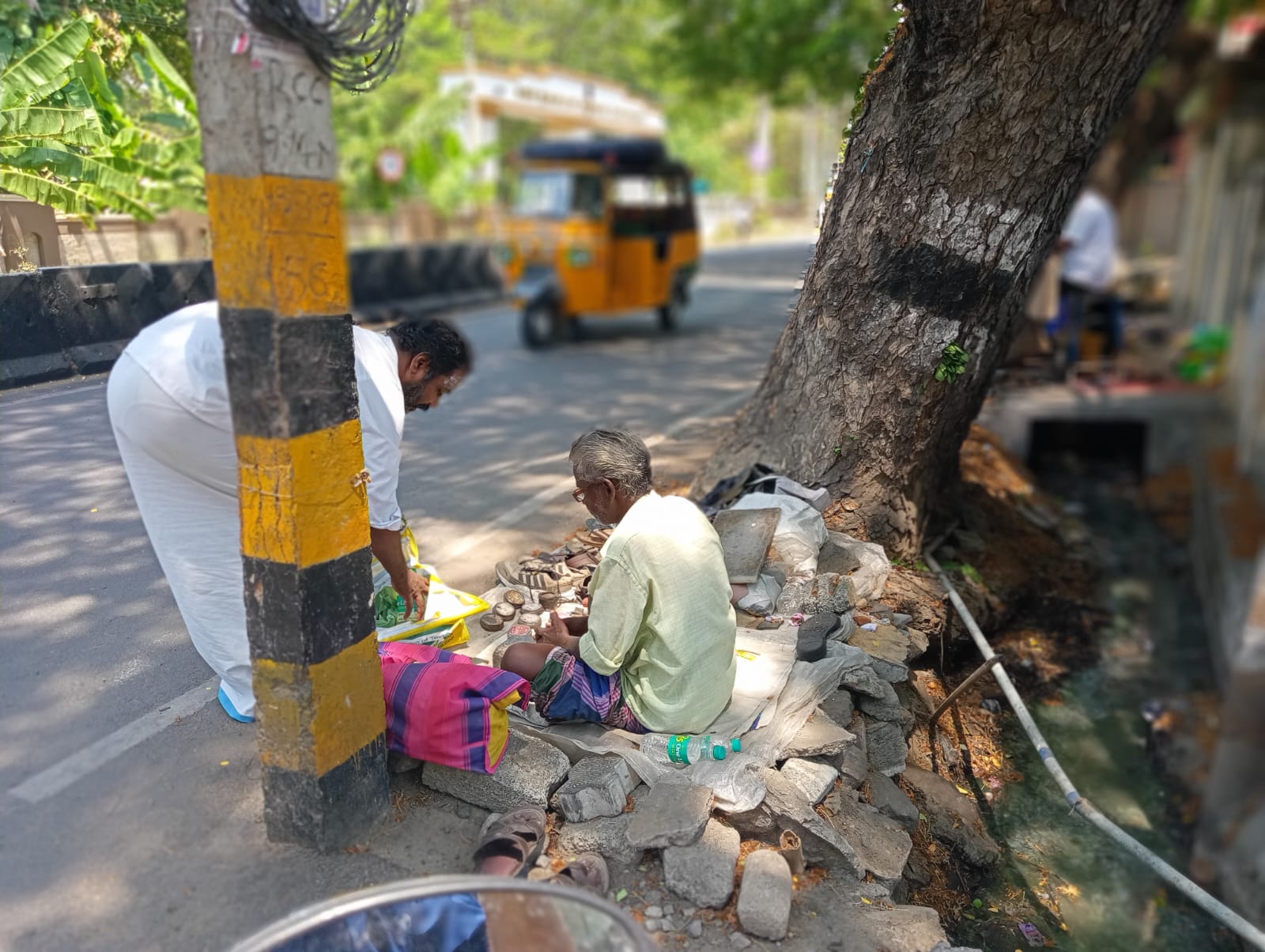 03-04-2026 – Mrs Sangeetha பிறந்தநாளை முன்னிட்டு Flowrish Foundation இணைந்து நடத்திய அன்னதான விழா